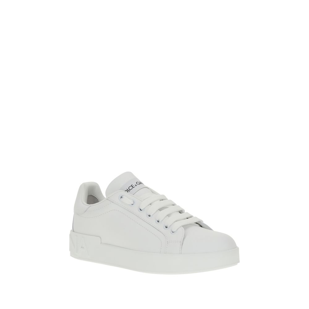 Dolce & Gabbana Leather Sneakers - Beyzy Store - Dolce & Gabbana