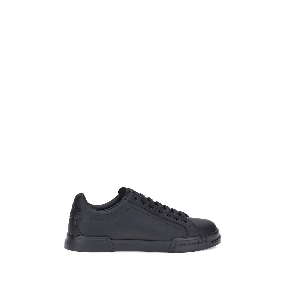 Dolce & Gabbana Leather Sneakers - Beyzy Store - Dolce & Gabbana