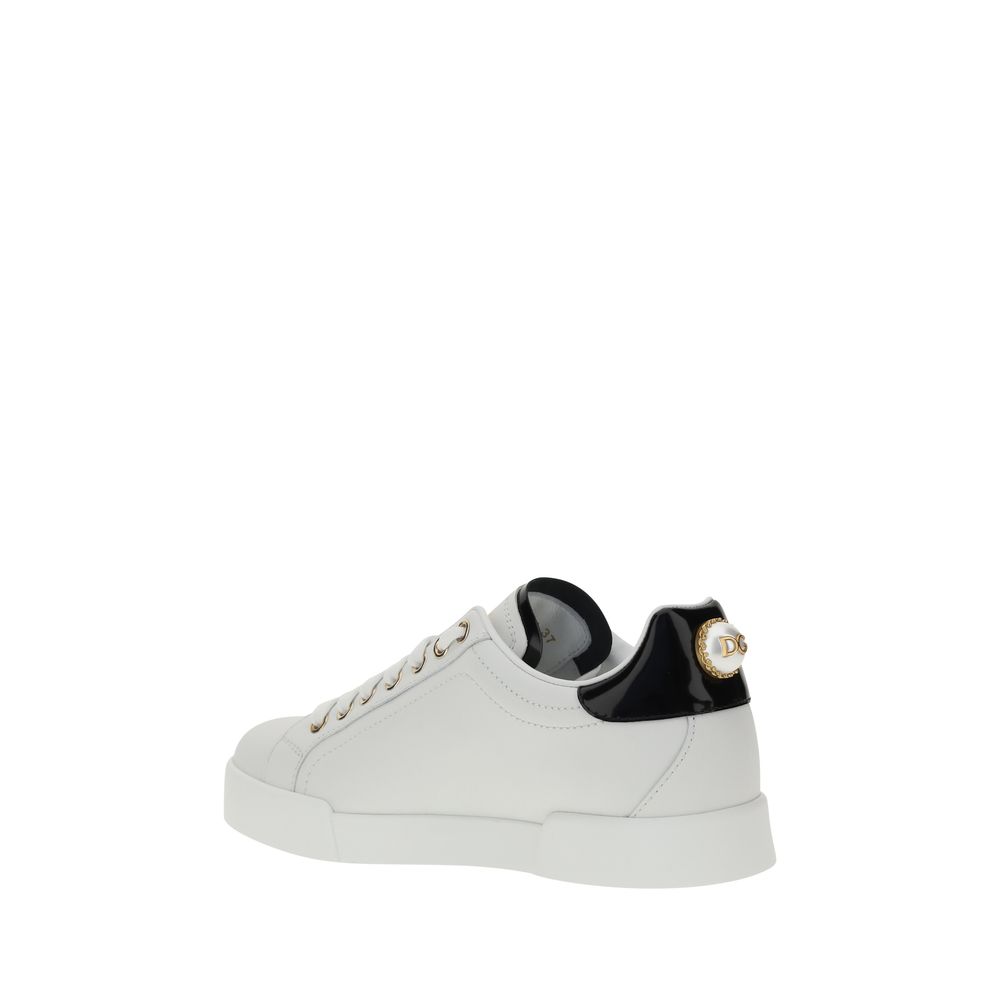 Dolce & Gabbana Leather Sneakers - Beyzy Store - Dolce & Gabbana