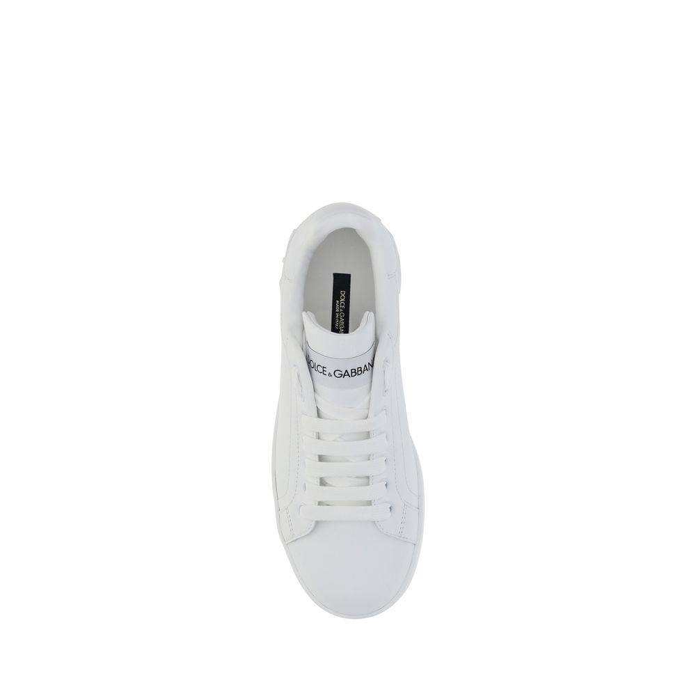 Dolce & Gabbana Leather Sneakers - Beyzy Store - Dolce & Gabbana