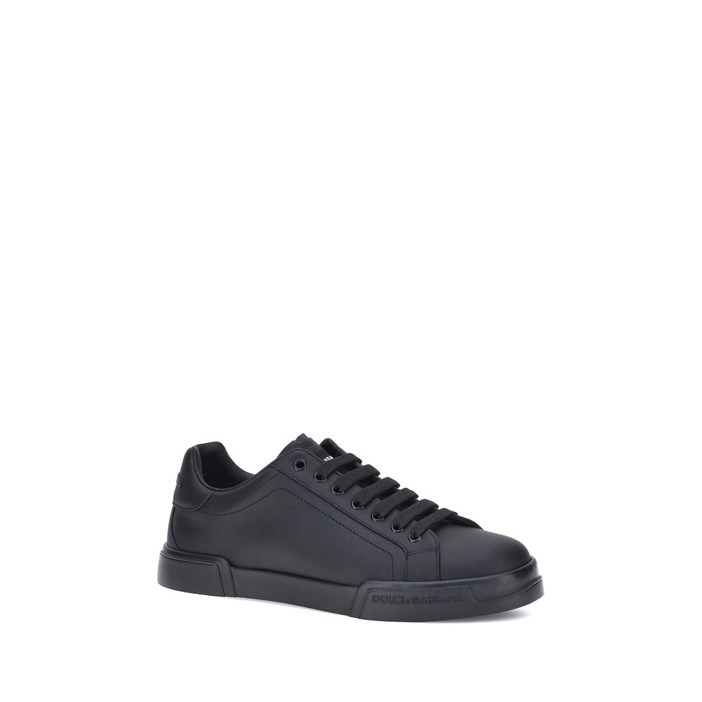 Dolce & Gabbana Leather Sneakers - Beyzy Store - Dolce & Gabbana
