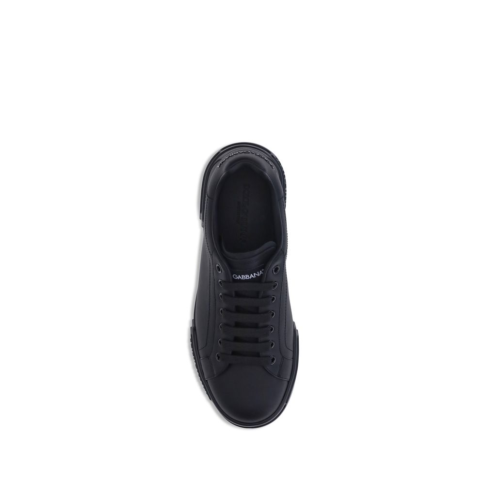 Dolce & Gabbana Leather Sneakers - Beyzy Store - Dolce & Gabbana