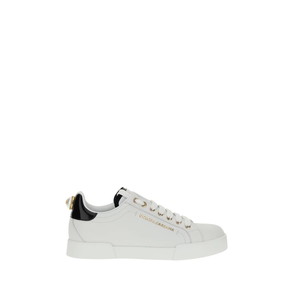 Dolce & Gabbana Leather Sneakers - Beyzy Store - Dolce & Gabbana