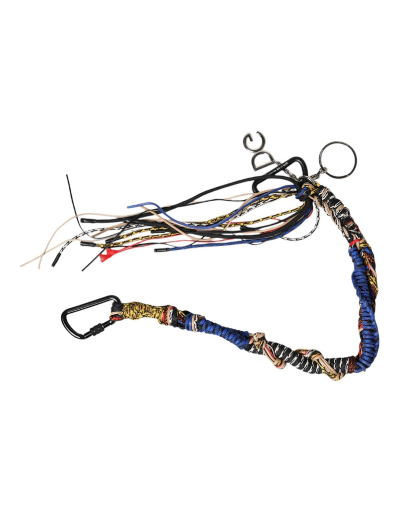 Dolce & Gabbana Multicolor Braided Rope Logo Bag Shoulder Strap - Beyzy Store - Dolce & Gabbana