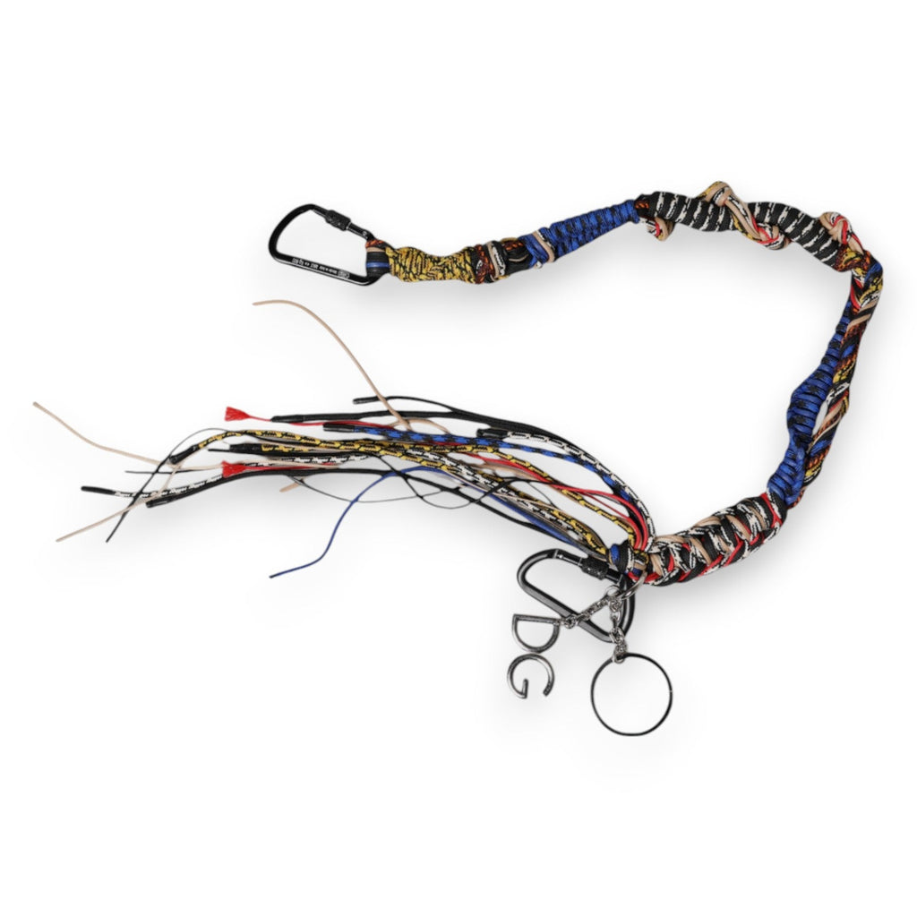 Dolce & Gabbana Multicolor Braided Rope Logo Bag Shoulder Strap - Beyzy Store - Dolce & Gabbana