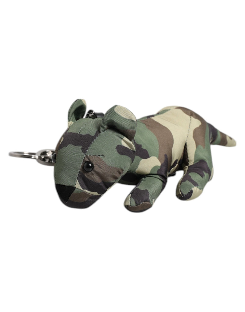 Dolce & Gabbana Multicolor Camouflage Animal Silhouette Keychain Keyring - Beyzy Store - Dolce & Gabbana