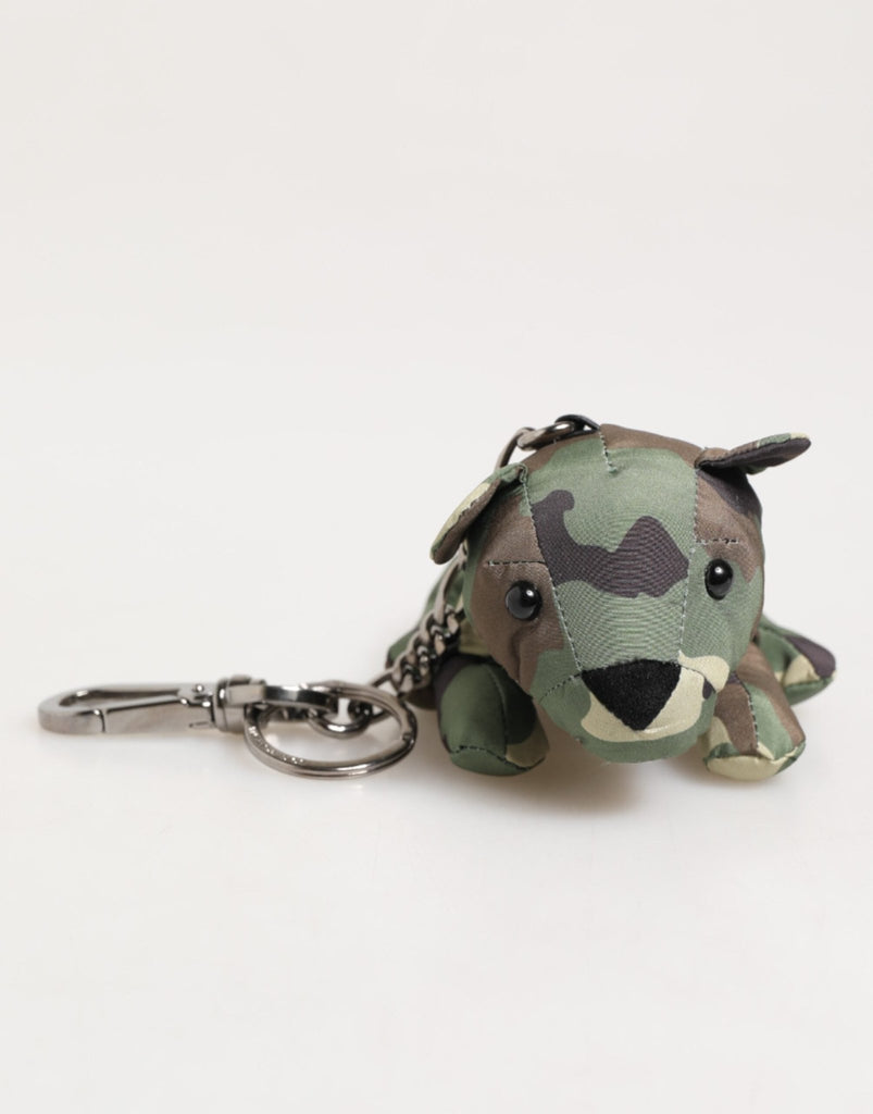 Dolce & Gabbana Multicolor Camouflage Animal Silhouette Keychain Keyring - Beyzy Store - Dolce & Gabbana