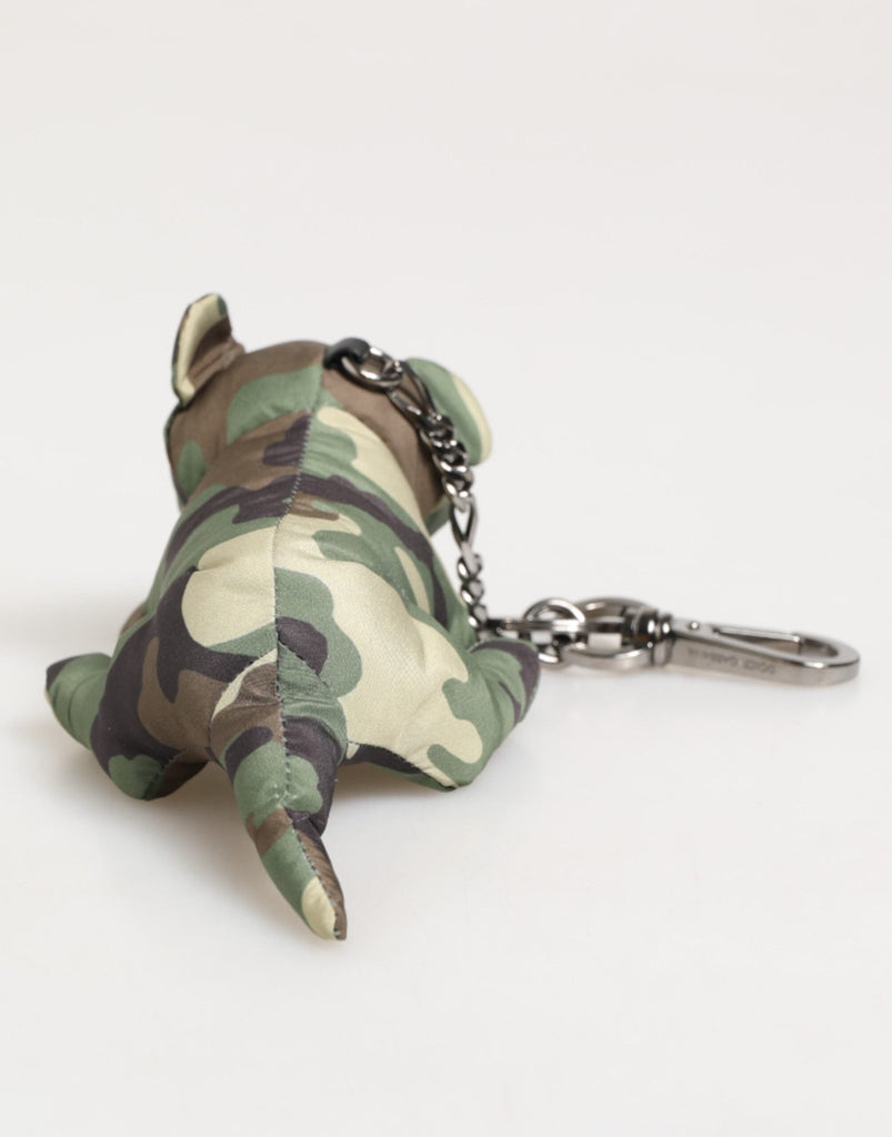 Dolce & Gabbana Multicolor Camouflage Animal Silhouette Keychain Keyring - Beyzy Store - Dolce & Gabbana