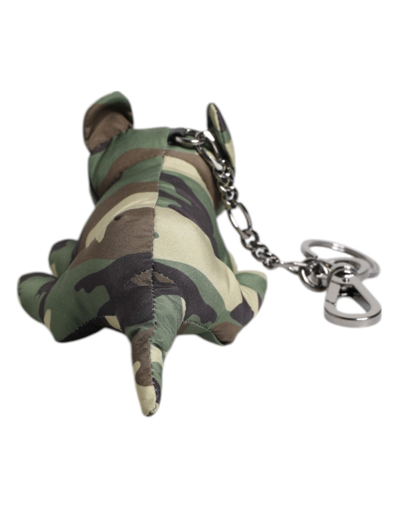 Dolce & Gabbana Multicolor Camouflage Animal Silhouette Keychain Keyring - Beyzy Store - Dolce & Gabbana