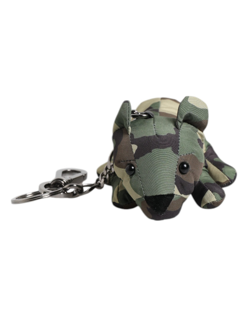 Dolce & Gabbana Multicolor Camouflage Animal Silhouette Keychain Keyring - Beyzy Store - Dolce & Gabbana