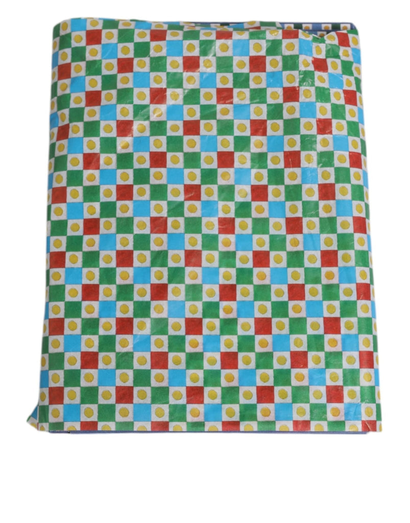 Dolce & Gabbana Multicolor Carretto Siciliano Envelope Post Card Holder - Beyzy Store - Dolce & Gabbana