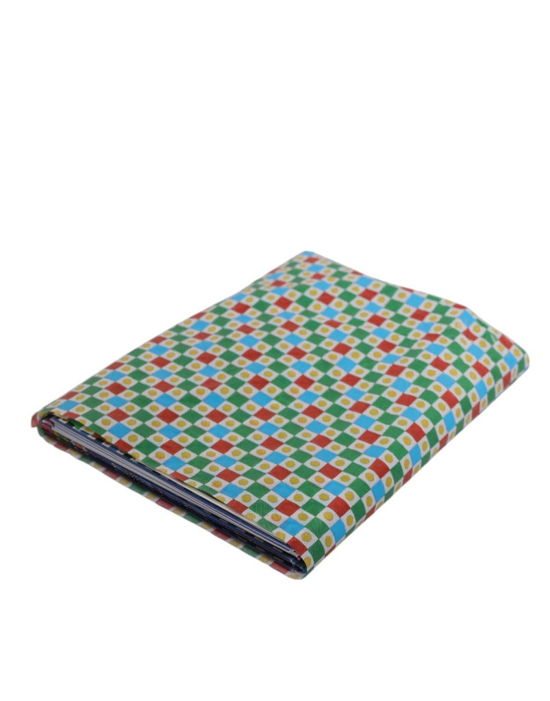 Dolce & Gabbana Multicolor Carretto Siciliano Envelope Post Card Holder - Beyzy Store - Dolce & Gabbana