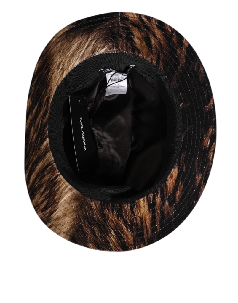 Dolce & Gabbana Multicolor Cotton Blend Fedora Capello Men Hat - Beyzy Store - Dolce & Gabbana