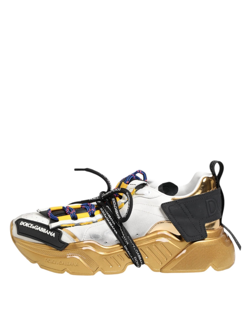 Dolce & Gabbana Multicolor Daymaster Low Top Sneakers Shoes - Beyzy Store - Dolce & Gabbana