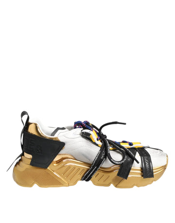 Dolce & Gabbana Multicolor Daymaster Low Top Sneakers Shoes - Beyzy Store - Dolce & Gabbana