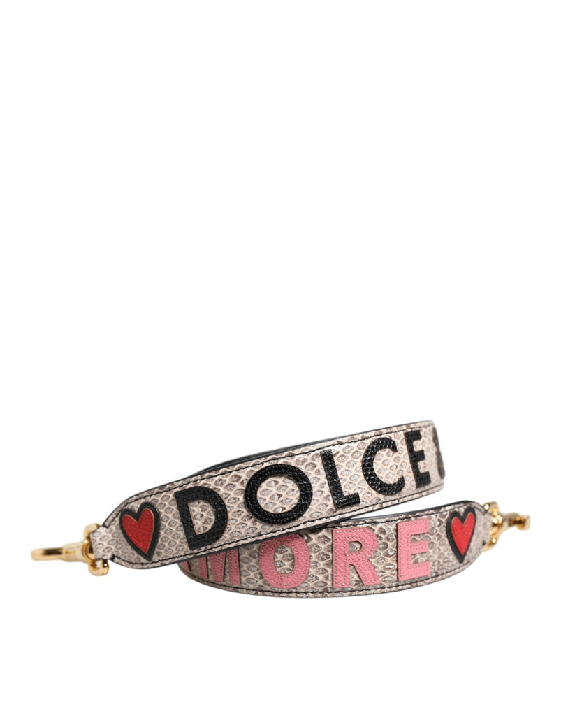 Dolce & Gabbana Multicolor DG AMORE Patch Bag Accessory Shoulder Strap - Beyzy Store - Dolce & Gabbana