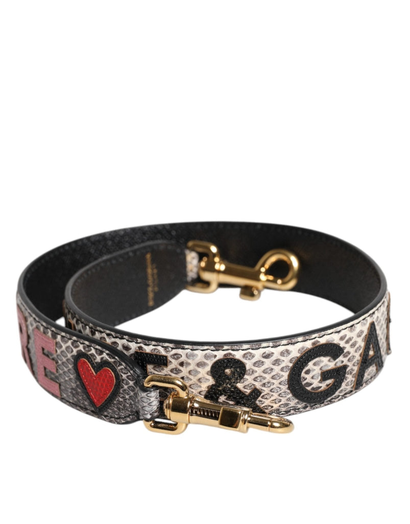 Dolce & Gabbana Multicolor DG AMORE Patch Bag Shoulder Strap - Beyzy Store - Dolce & Gabbana