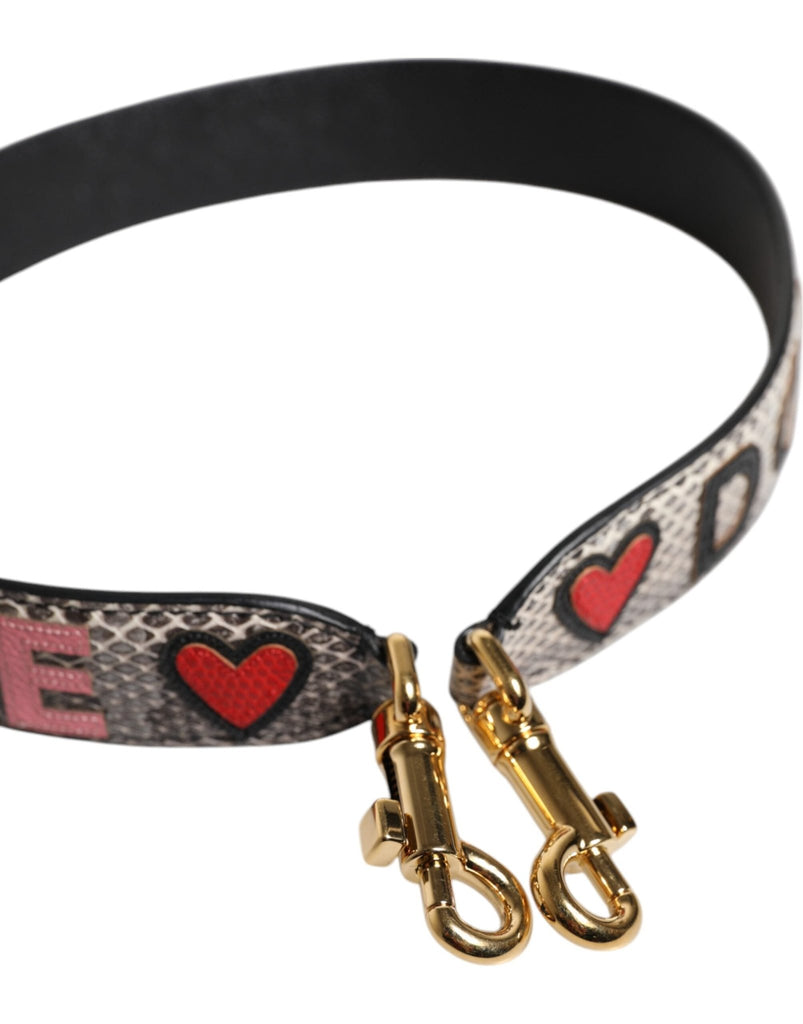 Dolce & Gabbana Multicolor DG AMORE Patch Bag Shoulder Strap - Beyzy Store - Dolce & Gabbana