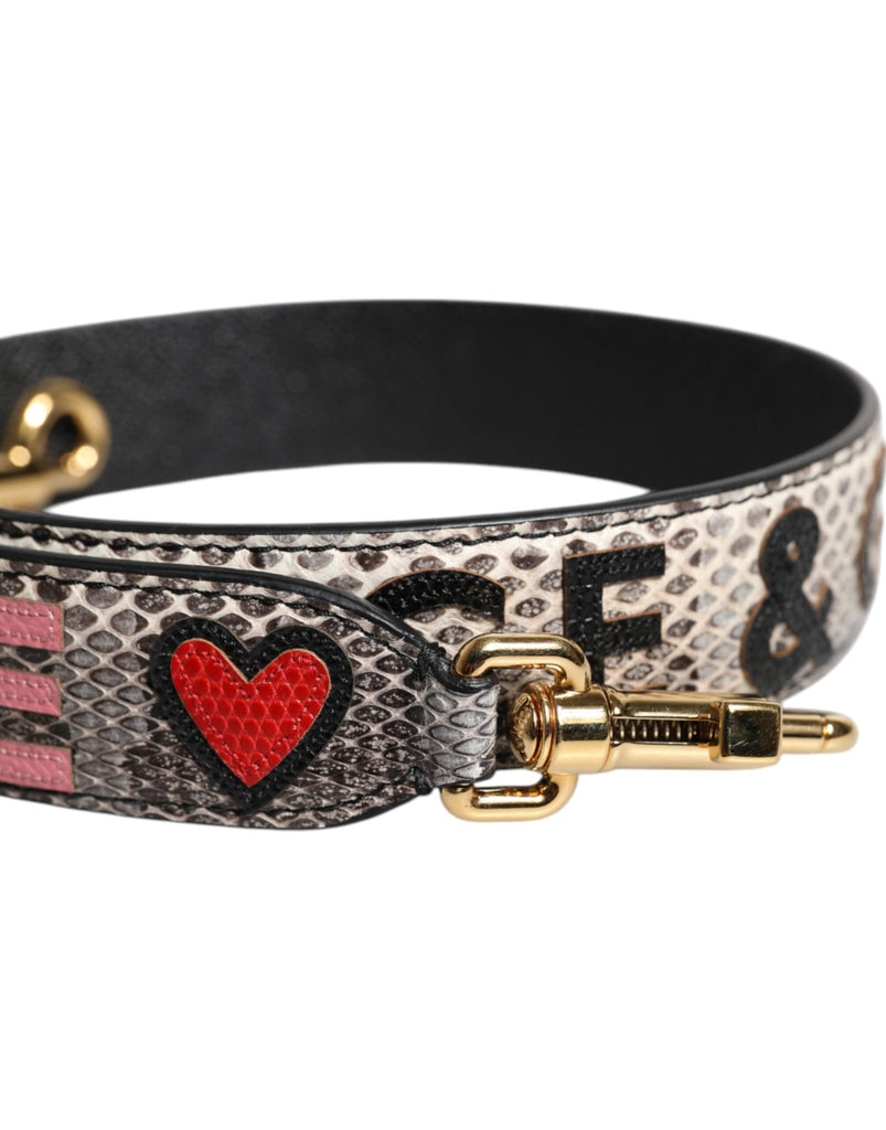 Dolce & Gabbana Multicolor DG AMORE Patch Bag Shoulder Strap - Beyzy Store - Dolce & Gabbana