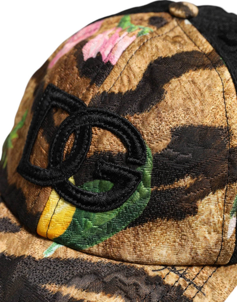 Dolce & Gabbana Multicolor DG Logo Patch 6 Panels Baseball Cap - Beyzy Store - Dolce & Gabbana