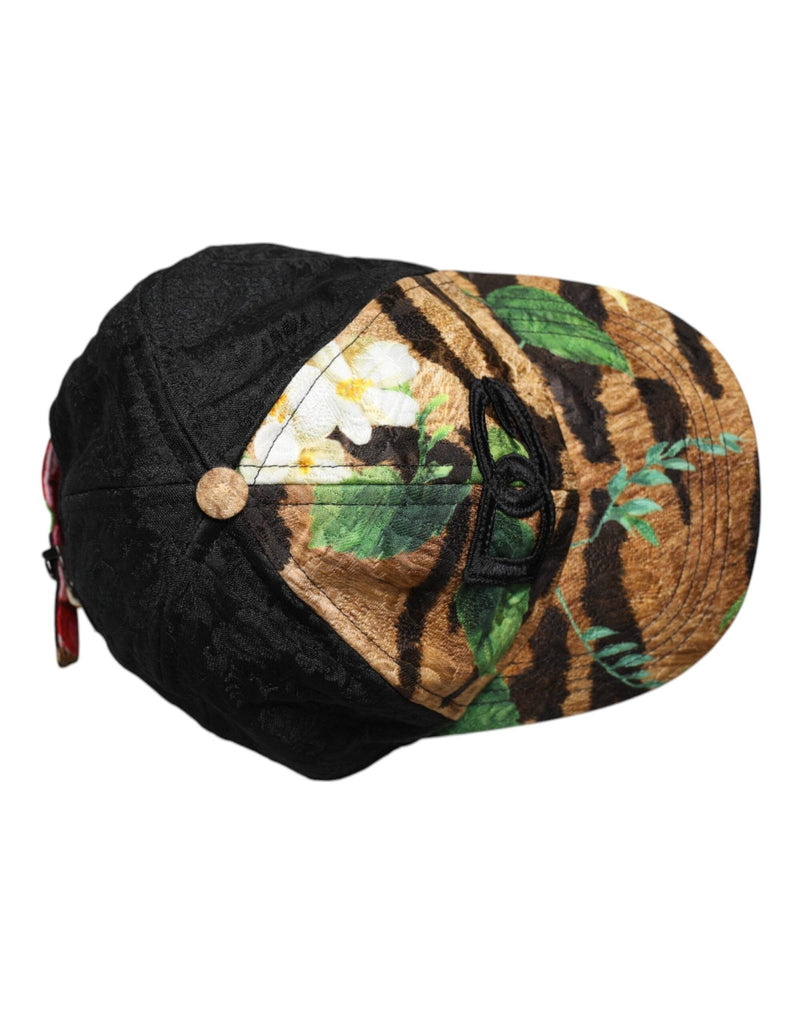 Dolce & Gabbana Multicolor DG Logo Patch 6 Panels Baseball Cap - Beyzy Store - Dolce & Gabbana