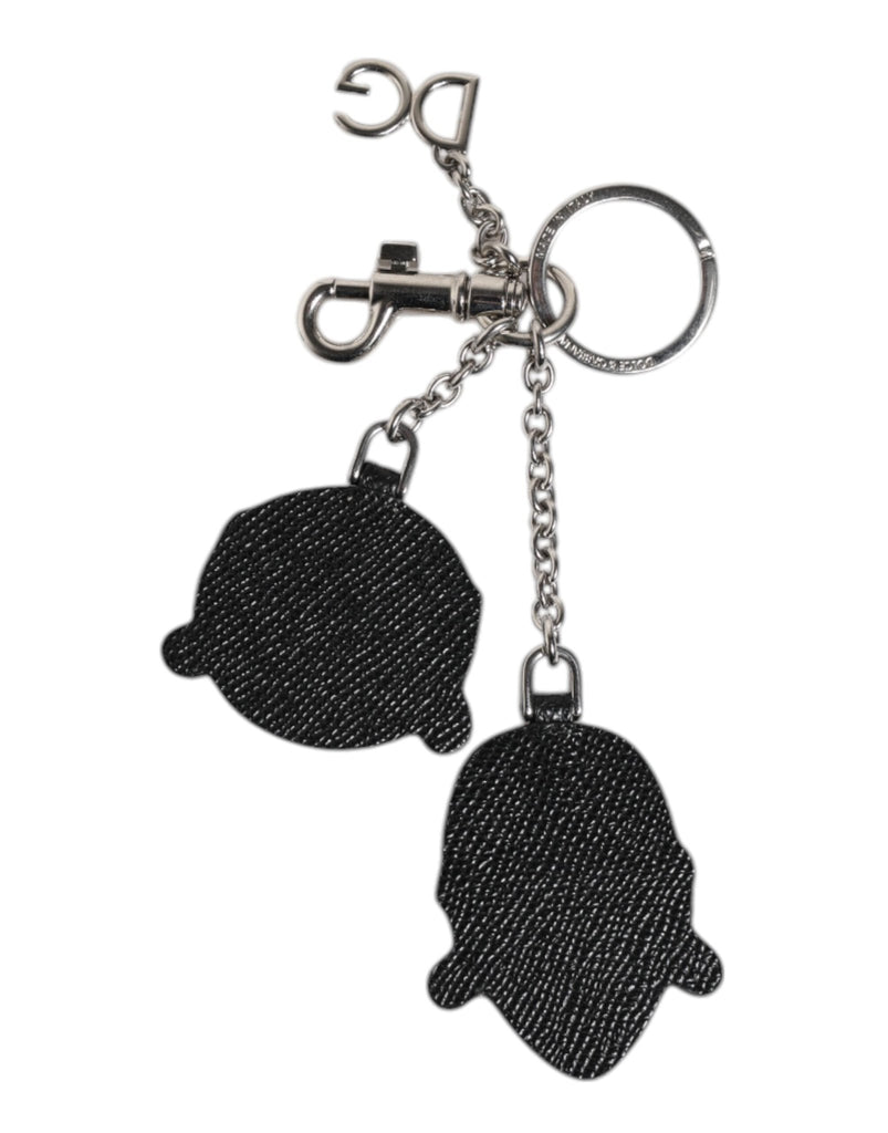 Dolce & Gabbana Multicolor #DGFAMILY Logo Badge Holder Keychain Keyring - Beyzy Store - Dolce & Gabbana