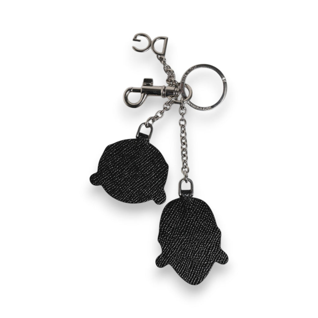 Dolce & Gabbana Multicolor #DGFAMILY Logo Badge Holder Keychain Keyring - Beyzy Store - Dolce & Gabbana