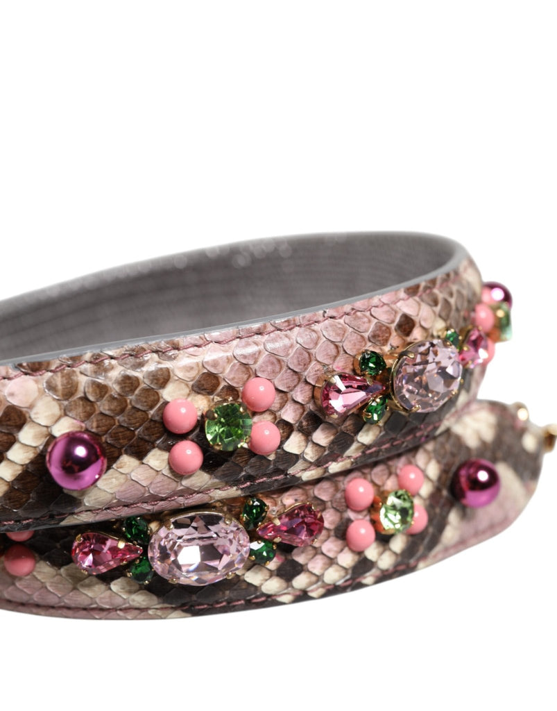 Dolce & Gabbana Multicolor Embellished Handbag Shoulder Strap - Beyzy Store - Dolce & Gabbana