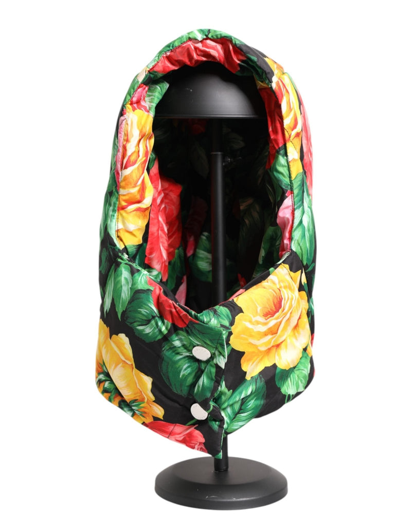 Dolce & Gabbana Multicolor Floral Print Whole Head Wrap Hat - Beyzy Store - Dolce & Gabbana