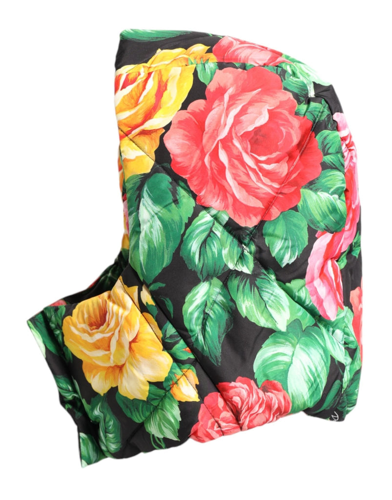 Dolce & Gabbana Multicolor Floral Print Whole Head Wrap Hat - Beyzy Store - Dolce & Gabbana