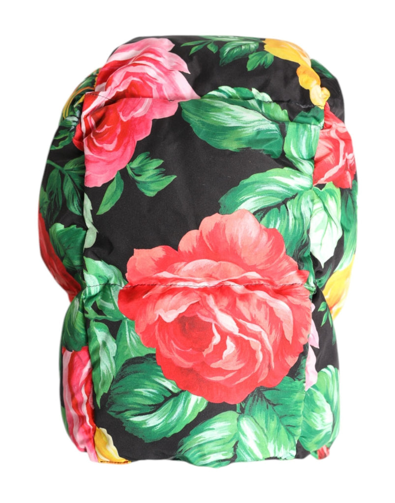 Dolce & Gabbana Multicolor Floral Print Whole Head Wrap Hat - Beyzy Store - Dolce & Gabbana