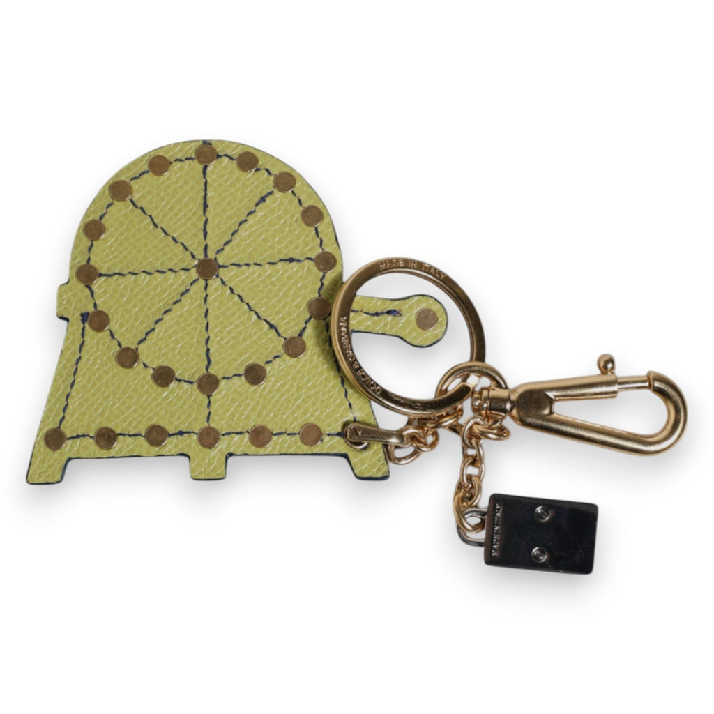 Dolce & Gabbana Multicolor Gold Tone Carretto Keychain Keyring - Beyzy Store - Dolce & Gabbana