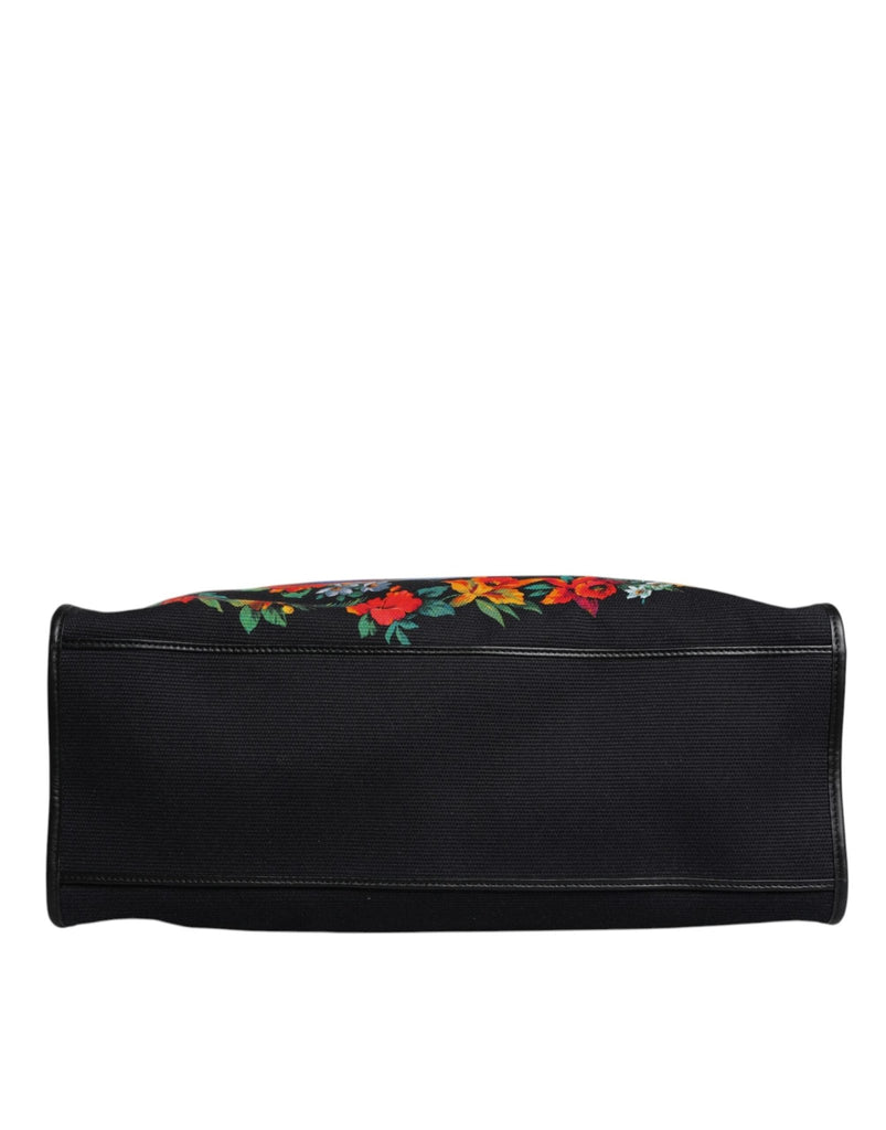 Dolce & Gabbana Multicolor Graphic Printed Top Handle Shopping Tote Bag - Beyzy Store - Dolce & Gabbana
