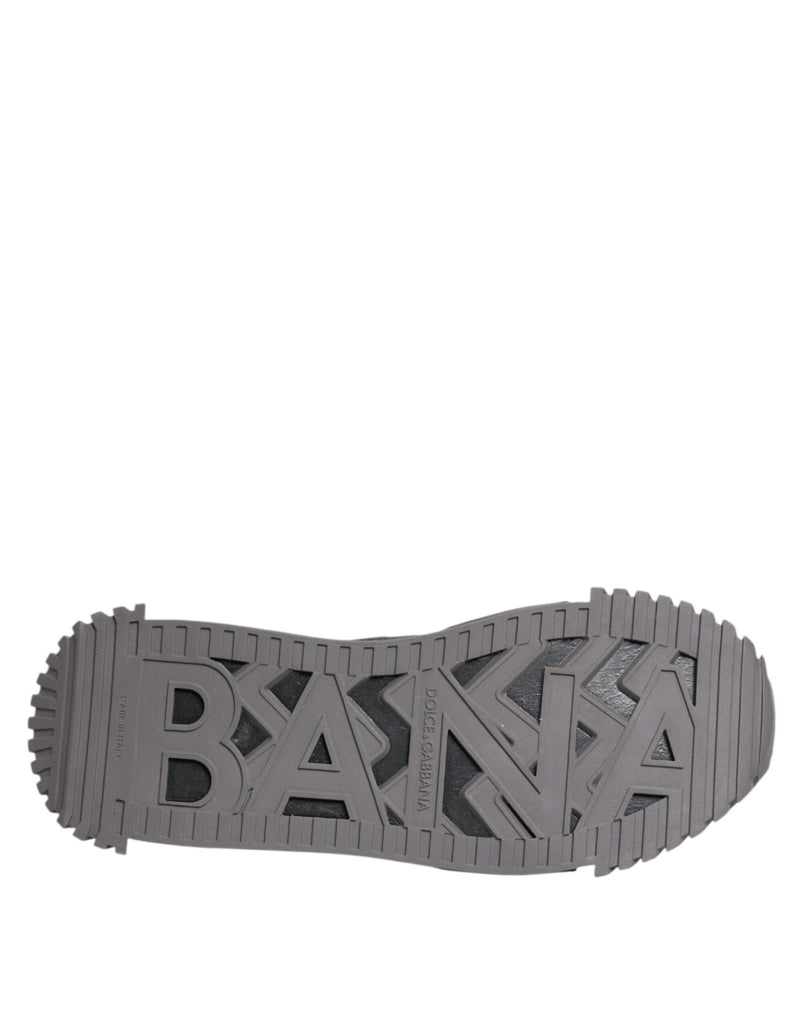 Dolce & Gabbana Multicolor Lace Up Low Top NS1 Sneakers Shoes - Beyzy Store - Dolce & Gabbana