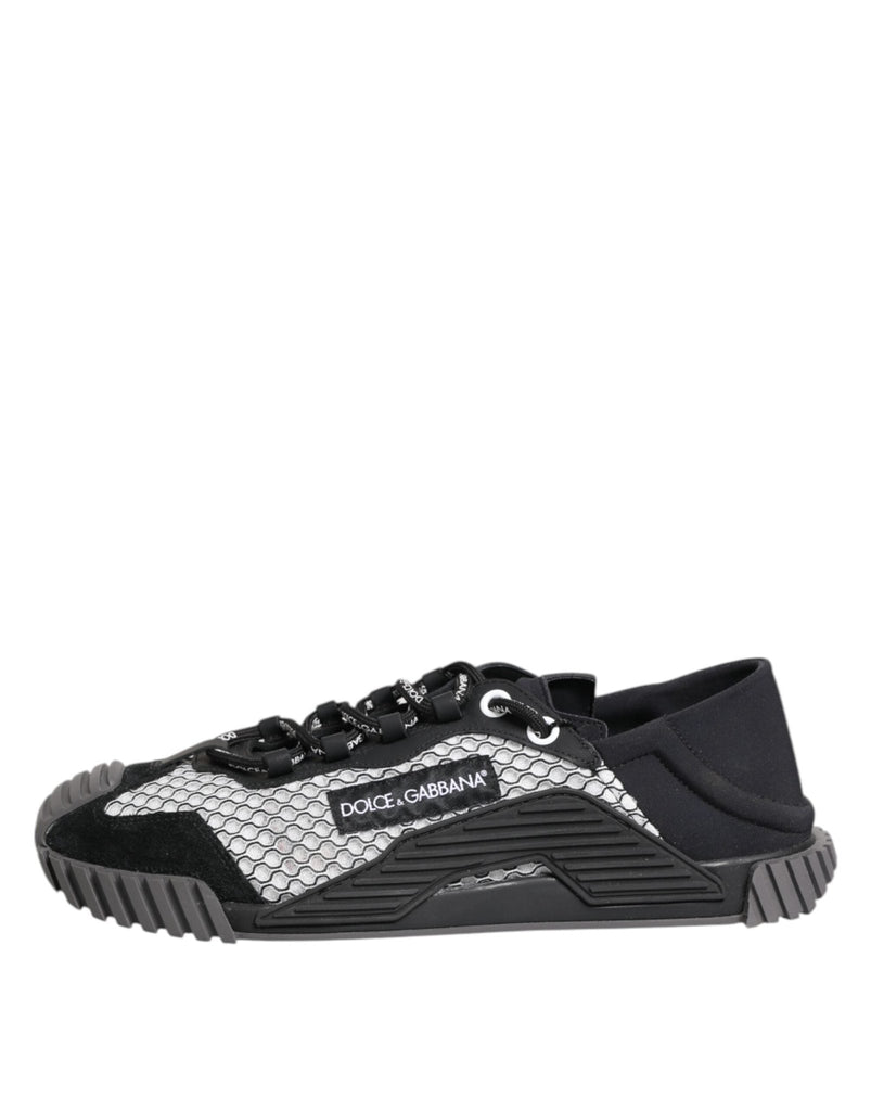 Dolce & Gabbana Multicolor Lace Up Low Top NS1 Sneakers Shoes - Beyzy Store - Dolce & Gabbana