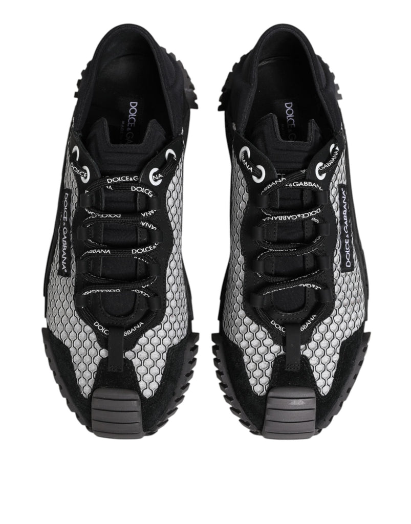 Dolce & Gabbana Multicolor Lace Up Low Top NS1 Sneakers Shoes - Beyzy Store - Dolce & Gabbana