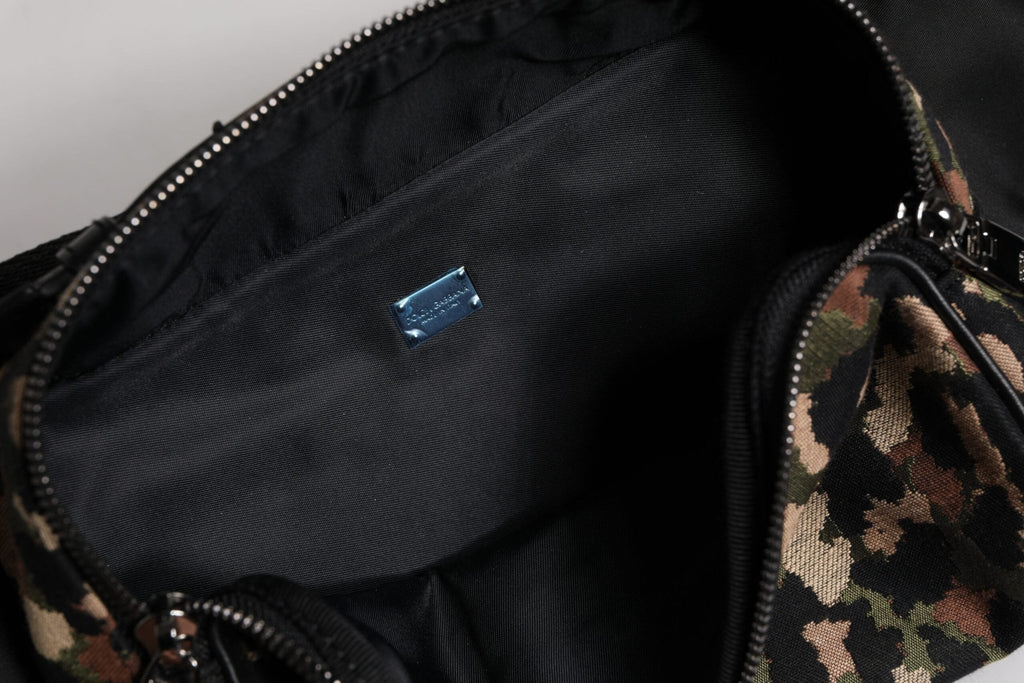 Dolce & Gabbana Multicolor Leopard DG Logo Belt Waist Fanny Pack Bag - Beyzy Store - Dolce & Gabbana