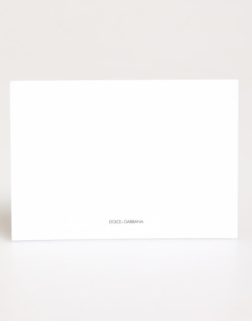 Dolce & Gabbana Multicolor Leopard Print Envelope Paper Post Card Holder - Beyzy Store - Dolce & Gabbana