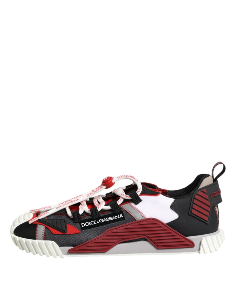 Dolce & Gabbana Multicolor Logo Low Top NS1 Sneakers Shoes - Beyzy Store - Dolce & Gabbana