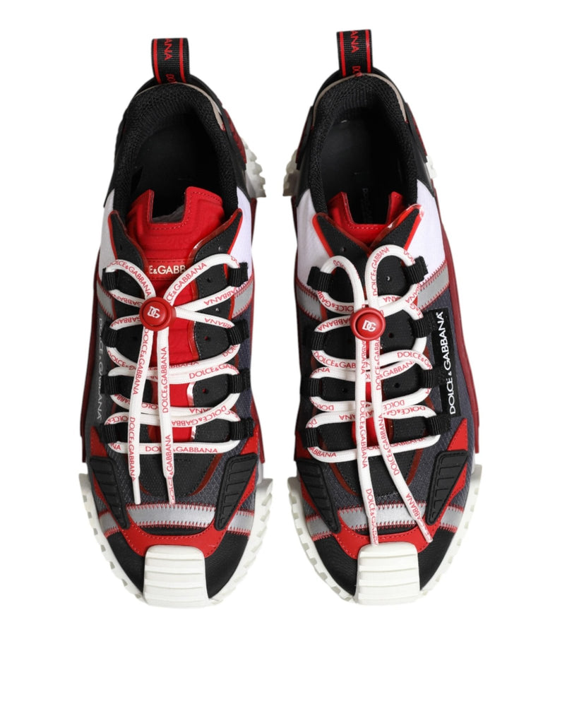 Dolce & Gabbana Multicolor Logo Low Top NS1 Sneakers Shoes - Beyzy Store - Dolce & Gabbana