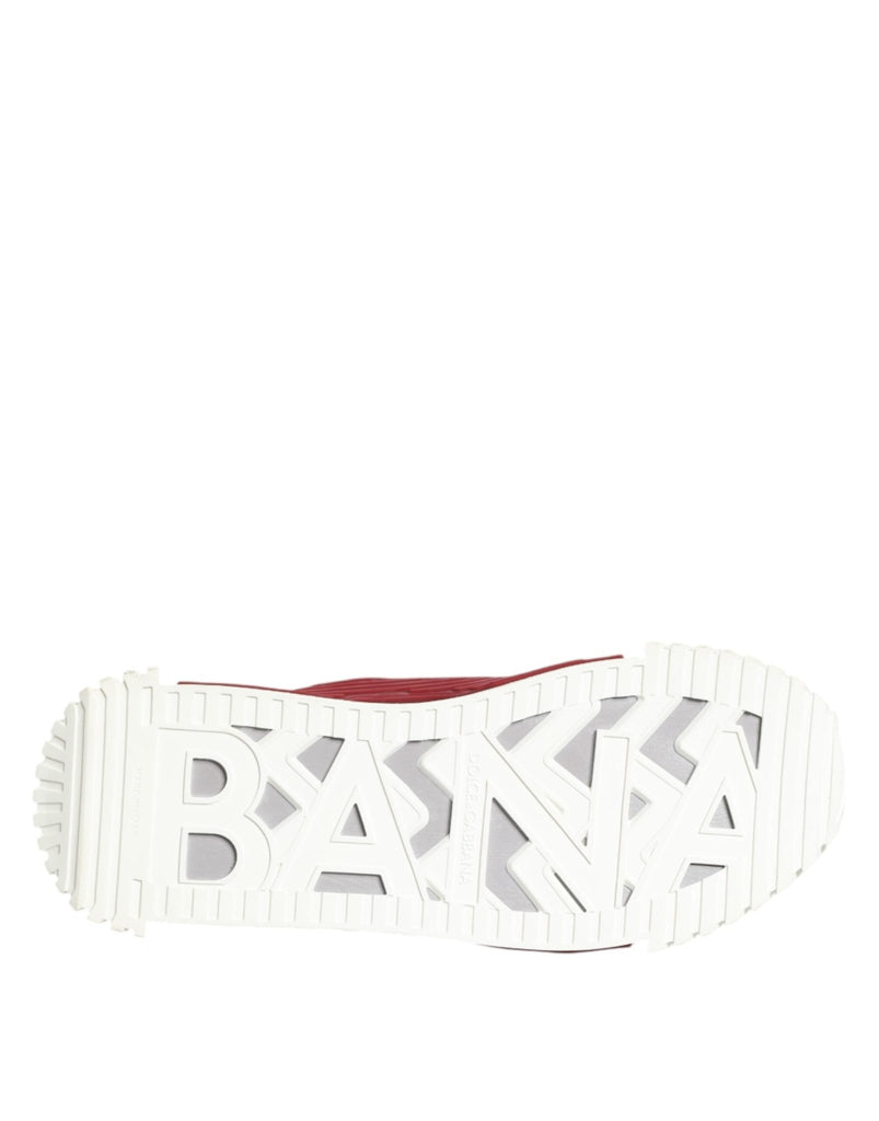 Dolce & Gabbana Multicolor Logo Low Top NS1 Sneakers Shoes - Beyzy Store - Dolce & Gabbana