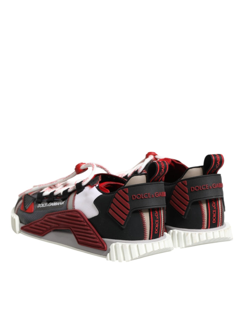 Dolce & Gabbana Multicolor Logo Low Top NS1 Sneakers Shoes - Beyzy Store - Dolce & Gabbana