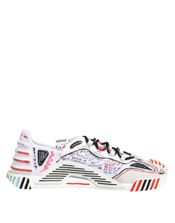 Dolce & Gabbana Multicolor Low Top NS1 Men Sneakers Shoes - Beyzy Store - Dolce & Gabbana