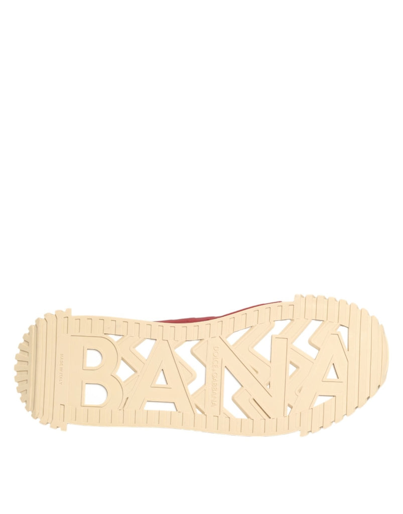 Dolce & Gabbana Multicolor Low Top NS1 Men Sneakers Shoes - Beyzy Store - Dolce & Gabbana
