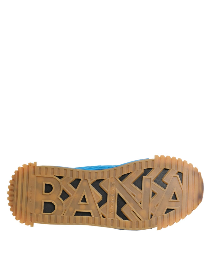 Dolce & Gabbana Multicolor Low Top NS1 Men Sneakers Shoes - Beyzy Store - Dolce & Gabbana