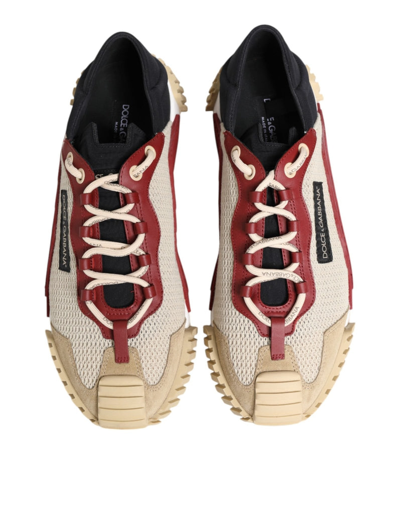 Dolce & Gabbana Multicolor Low Top NS1 Men Sneakers Shoes - Beyzy Store - Dolce & Gabbana