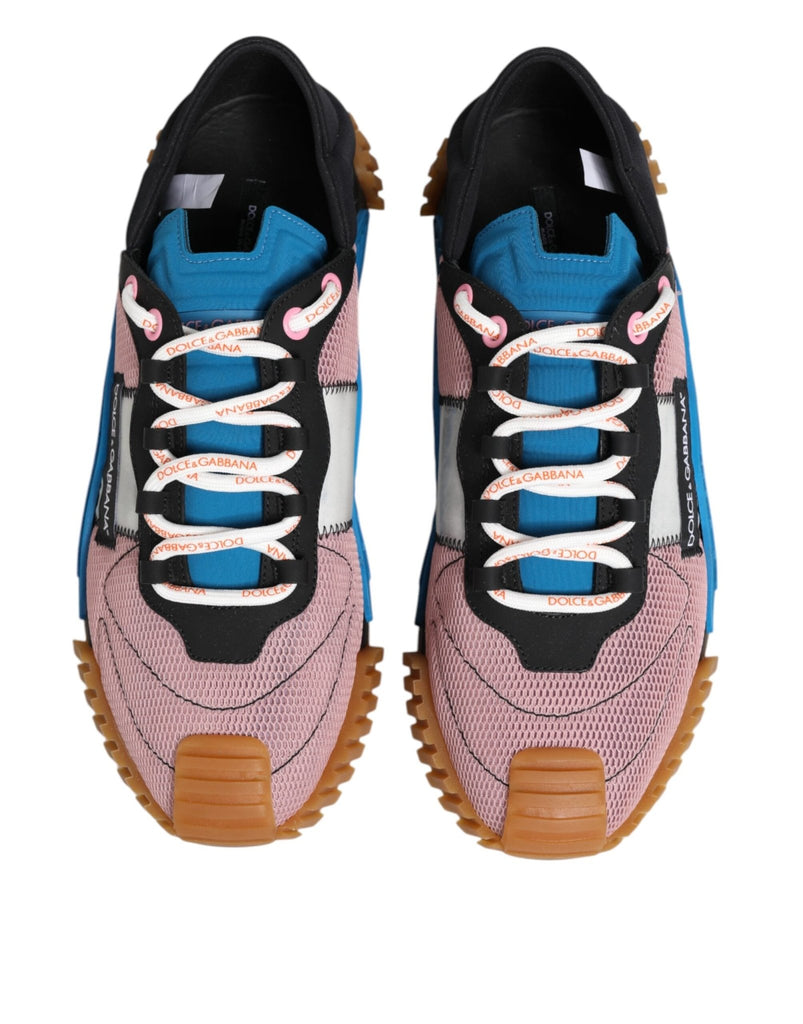 Dolce & Gabbana Multicolor Low Top NS1 Men Sneakers Shoes - Beyzy Store - Dolce & Gabbana