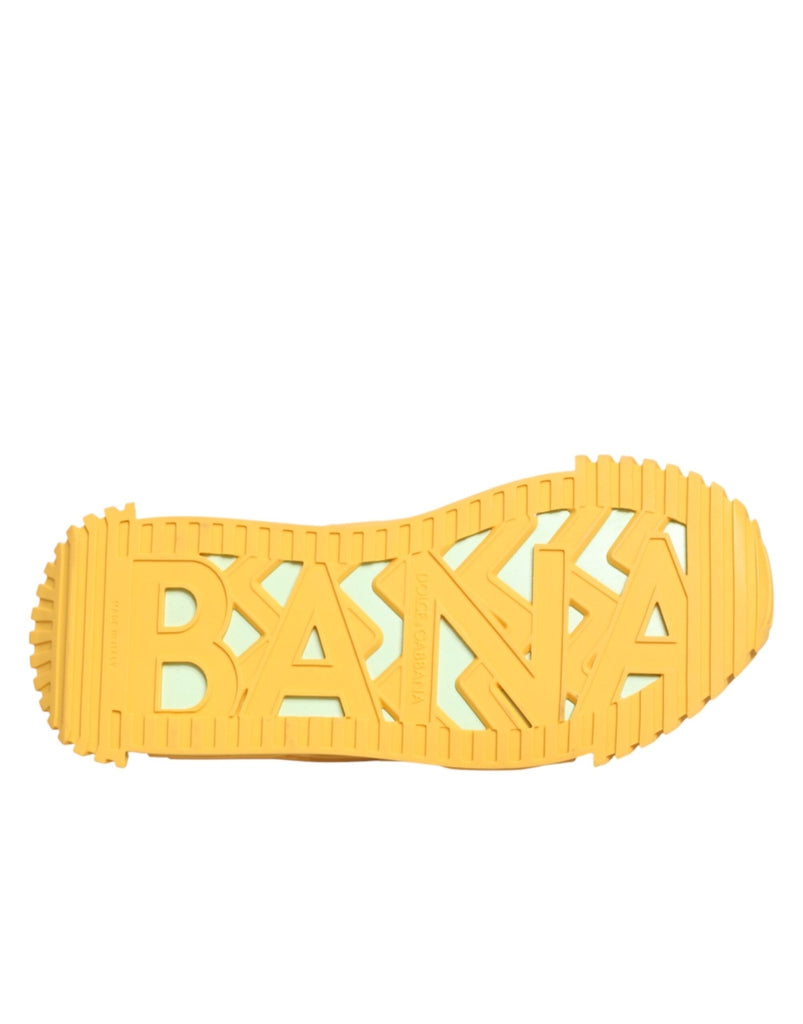 Dolce & Gabbana Multicolor Nylon NS1 Low Top Sneakers Shoes - Beyzy Store - Dolce & Gabbana