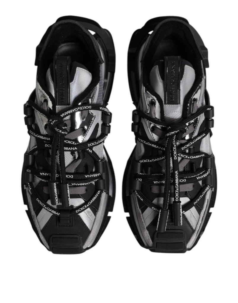 Dolce & Gabbana Multicolor Panelled Space Sneakers Shoes - Beyzy Store - Dolce & Gabbana