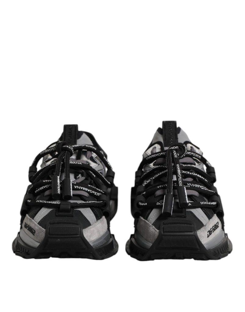 Dolce & Gabbana Multicolor Panelled Space Sneakers Shoes - Beyzy Store - Dolce & Gabbana